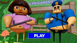 Dora Barry's Prison Run ! | Gameplay Walkthrough | Roblox Obby | ASAD GAMER