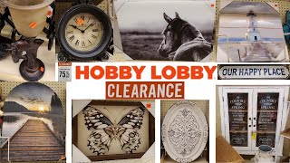 Hobby Lobby  Huge Home Decor Clearance