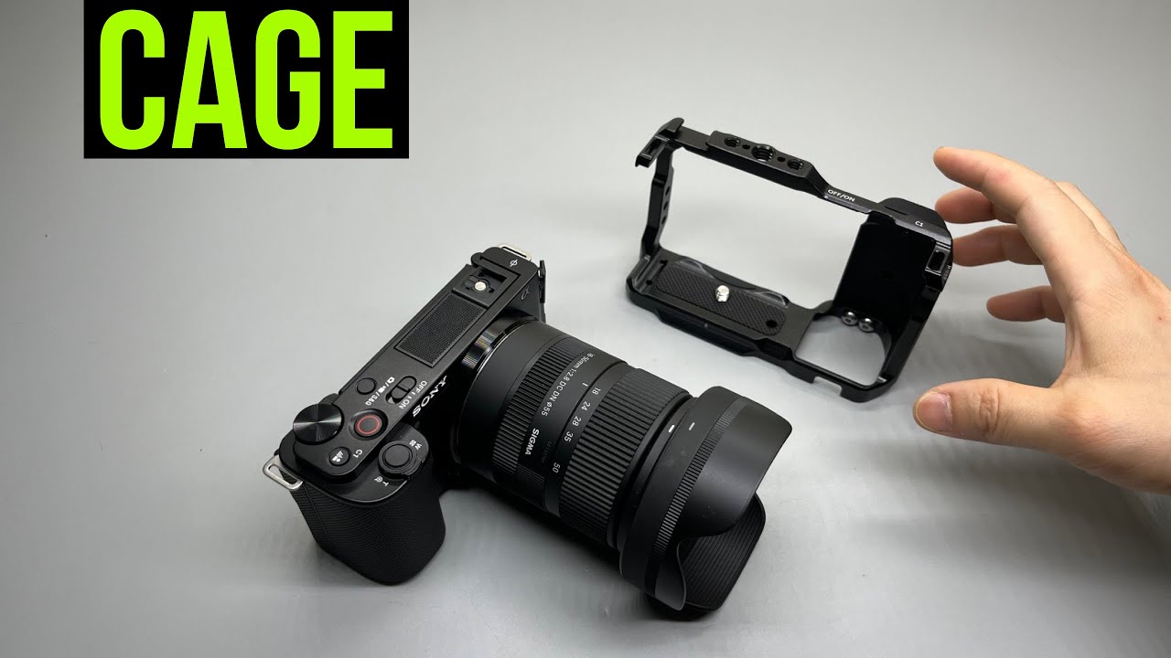 SmallRig Camera Cage with Grip for Sony ZV-E10 ZVE10 3538B