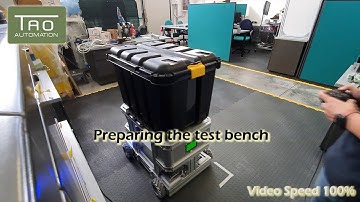 MECANUM AGV DEMO TEACH/ PLAY - INDUSTRIAL AUTOMATION   ROBOT COBOT AUTOMAZIONE  INDUSTRIALE