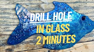 Drill a Hole in Glass in 2 Minutes with 6 Easy Steps - Step by Step and All the Tools You Need by ARTyRV GLASS STUDIO 6,079 views 1 year ago 2 minutes, 29 seconds