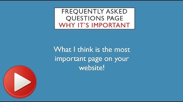 Why You Should Have a FAQ Page on Your Website