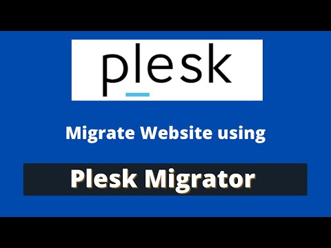 Migrate website using Plesk Migrator