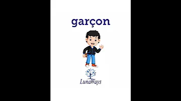 تعلم كلمة في اليوم باللغة الفرنسية كلمة اليوم هي ولد فتى Garçon 
