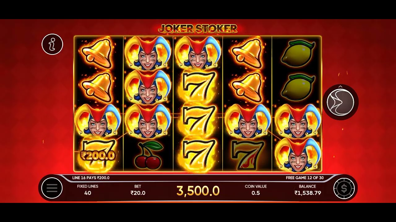 5 scatter bigg winn joker Stoker slot - YouTube