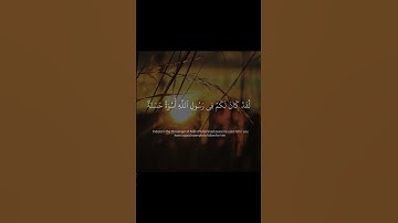 لقد كان لكم في رسول الله أسوة حسنة لمن كان يرجو الله | الآية 21 من سورة الأحزاب | فارس عباد