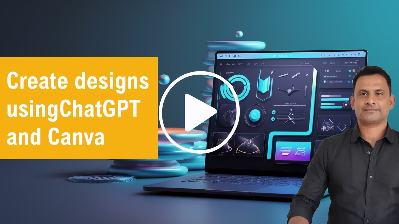 How to works with chatGPT and Canva for designs - YouTube
