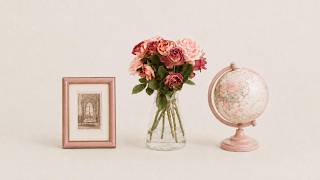 Soft Beats for Reading | Pink Roses, Framed Memories & Places We Once Loved screenshot 2