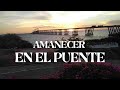 Amanecer en el  Puente sobre el lago de Maracaibo