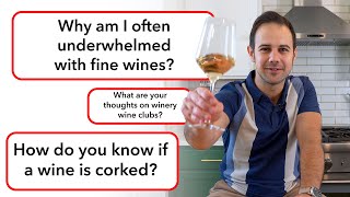 Sommelier & TV Host Vince Answers Wine Questions! (Part I)