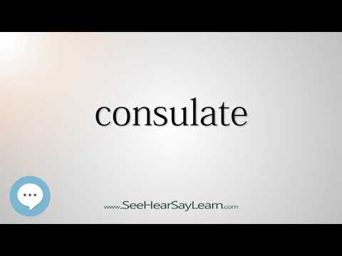 consulate (Every English