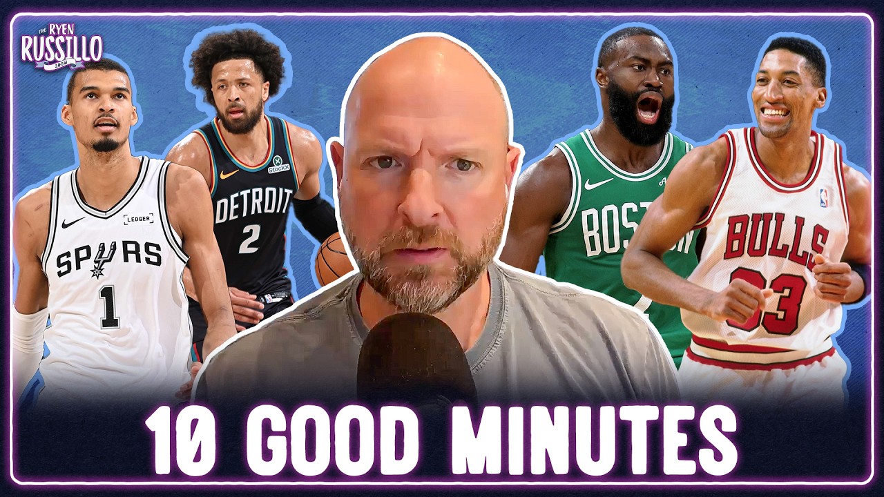 10 GOOD MINUTES: Wemby Wrecks the Pistons, Plus Jaylen Brown vs. Scottie Pippen