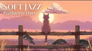 Soft Jazz for Productive Days Inspiring Background Music 🐈 ✨ screenshot 5