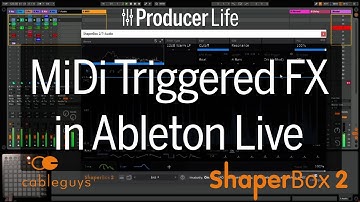 How To trigger Midi Fx in an Ableton live DJ set