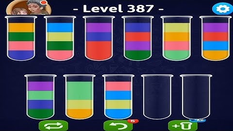 Colour sort level 387