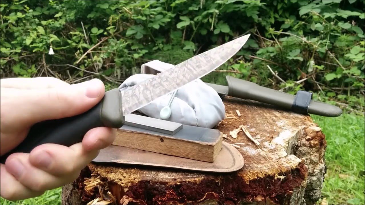 How to Field Sharpen a Mora Companion YouTube