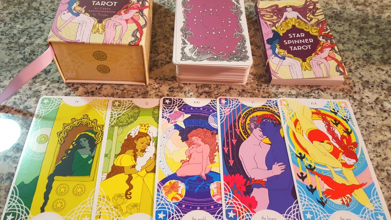 STAR SPINNER TAROT 🌠 Review & Flip through! - YouTube