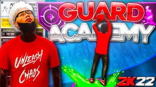 2K22 GUARD ACADEMY BEST JUMPSHOTS + PLAYMAKING & SHOOTING BADGES - DRIBBLE TUTORIAL & DRIBBLE MOVES