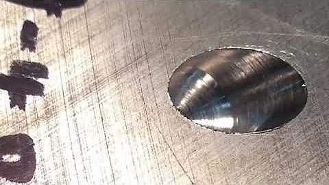 How to drill angled holes into steel....the fast way.