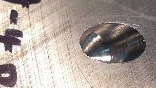 How to drill angled holes into steel....the fast way.