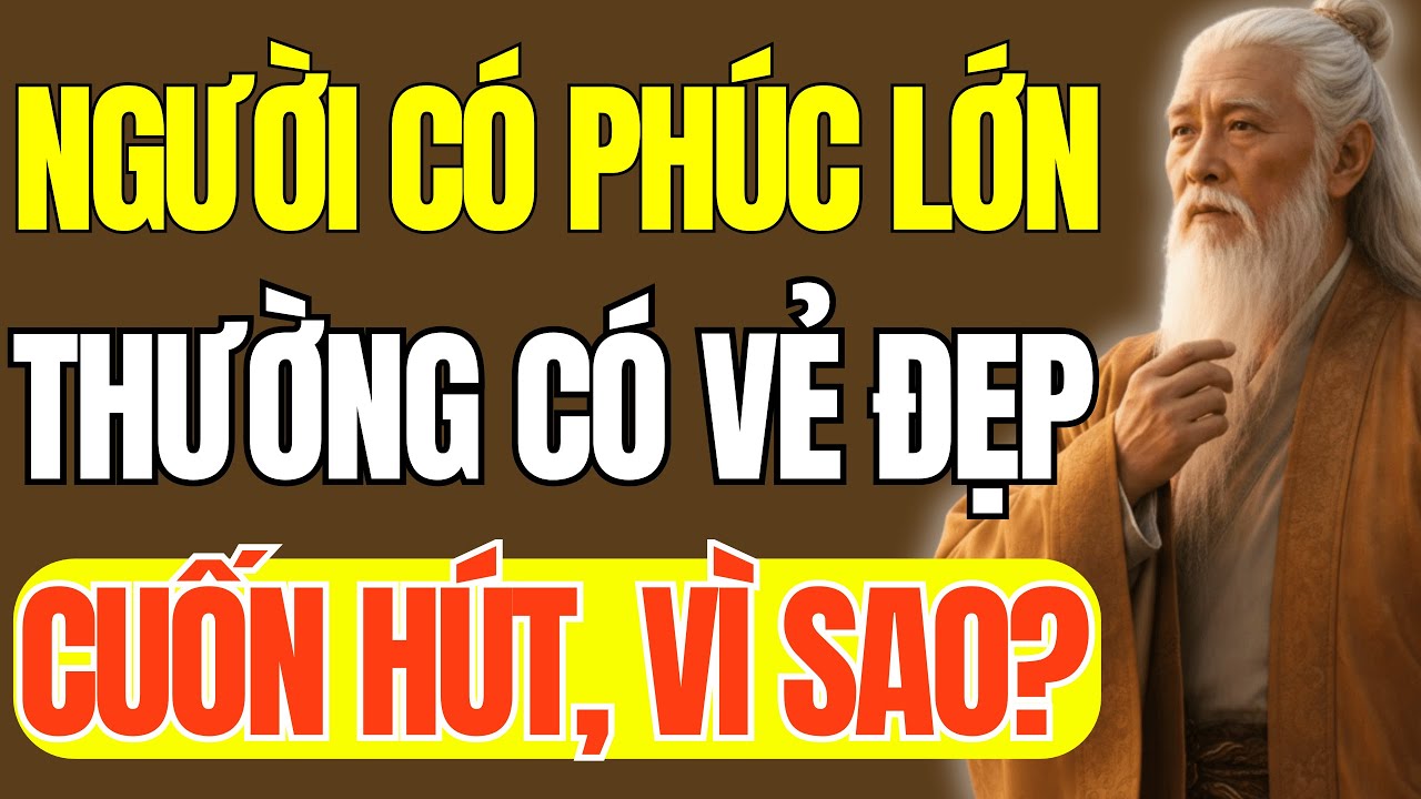 Cổ Nhân Dạy: Vì Sao Người Có Phúc Lớn Thường Có Vẻ Đẹp Cuốn Hút Rất Lạ? | Triết Lý Cuộc Sống