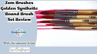 Zem Golden Synthetic Round Brush Set Product review