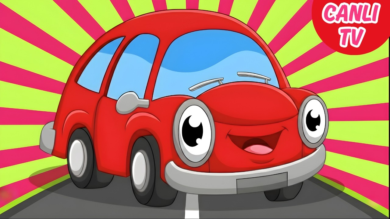 Kırmızı Araba Neredesin? | Eğlenceli Çocuk ve Bebek Şarkıları | Çizgi Film