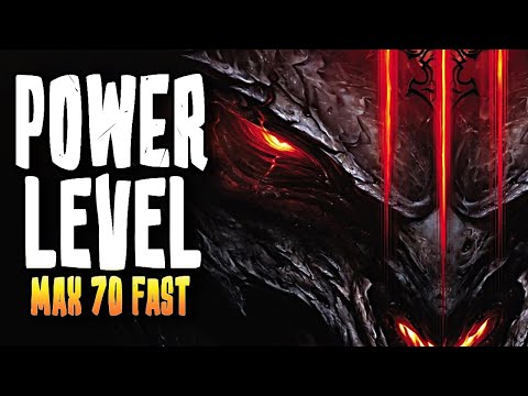 How To Reach MAX Level 70 in 1 Hour in Diablo 3