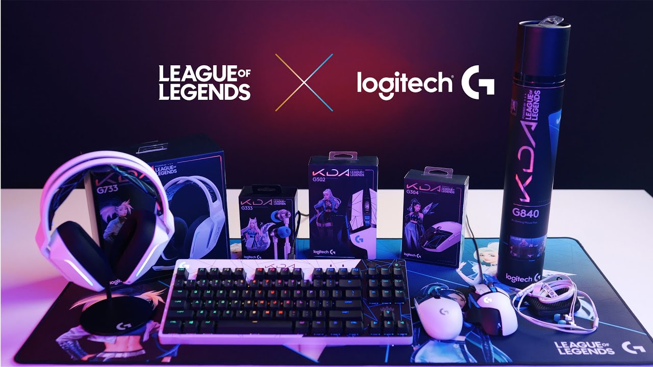 แกะกล่อง Logitech G KDA Collection | เซ็ตเกมมิ่งเกียร์สุดเทพสำหรับสาวก LOL โดยเฉพาะ!