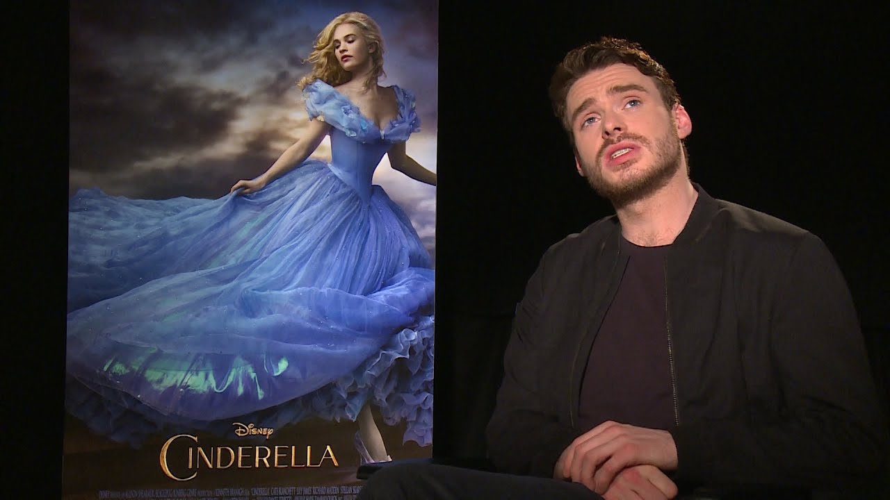 "Prince Charming" Richard Madden talks Cinderella YouTube