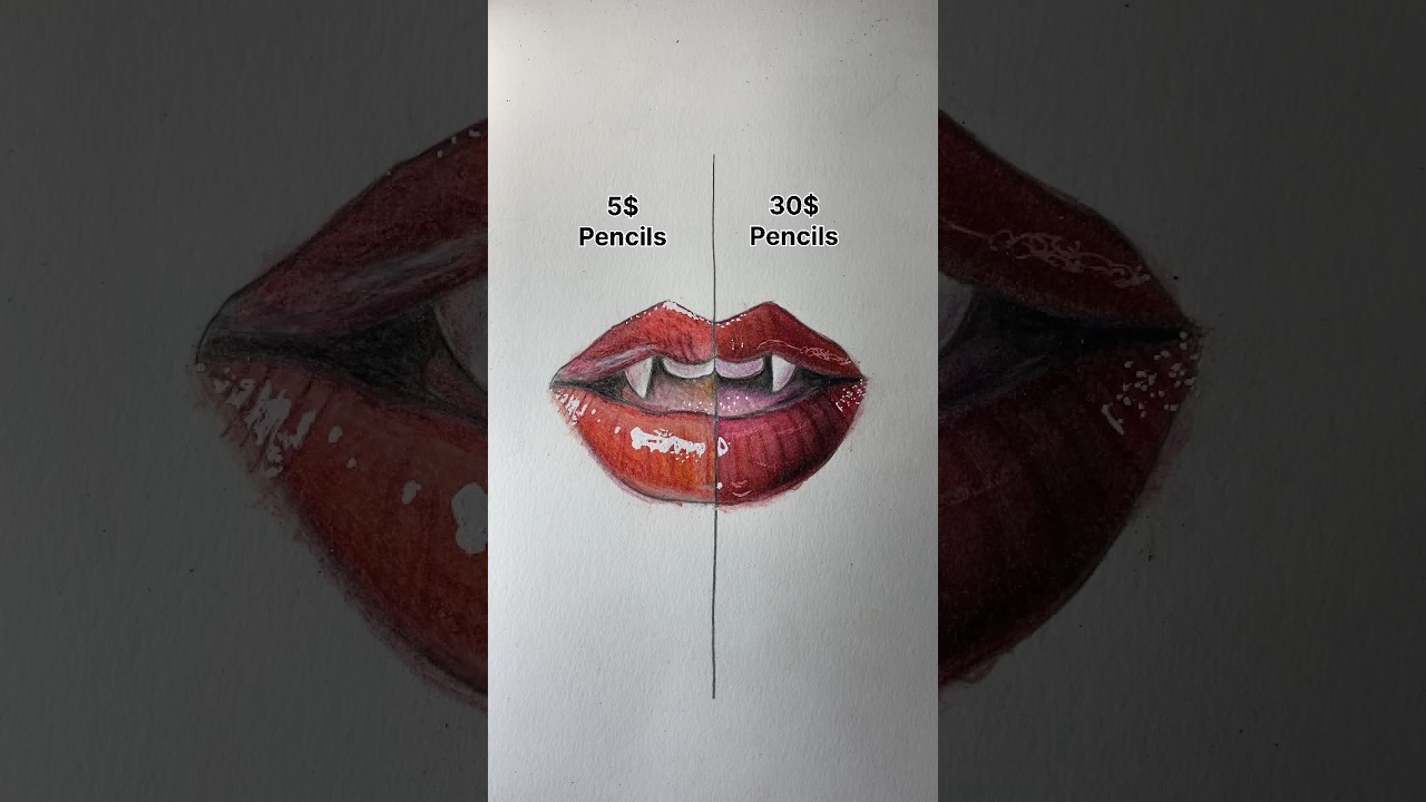 Draw mouth vampire ! 