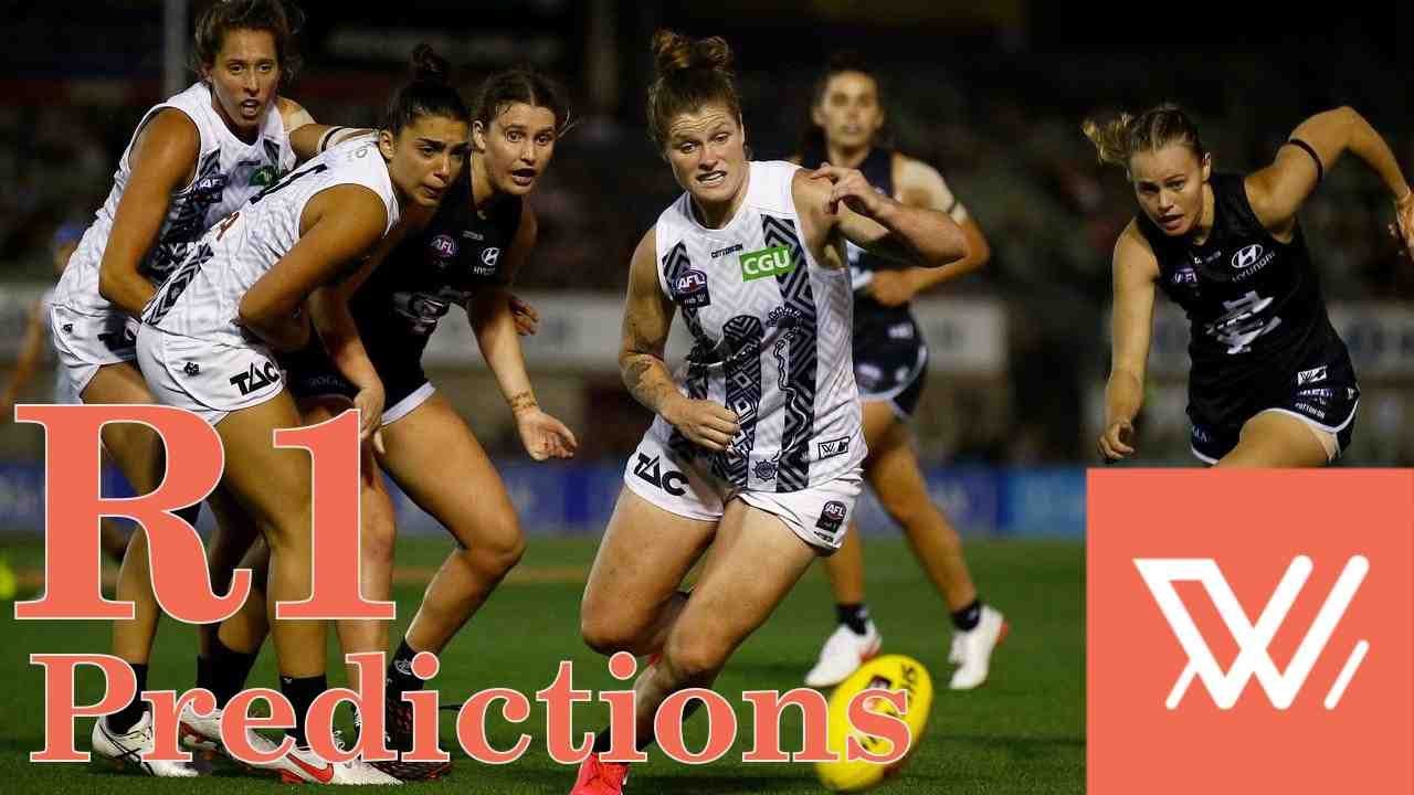 Round 1 AFLW Predictions 2025