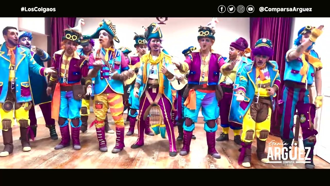 ✅ 'Los Colgaos' · Presentación 'La canción de los colgaos' · [Calentando voces]