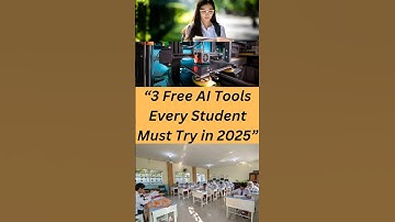 Study Smarter with These 3 AI Tools 💻