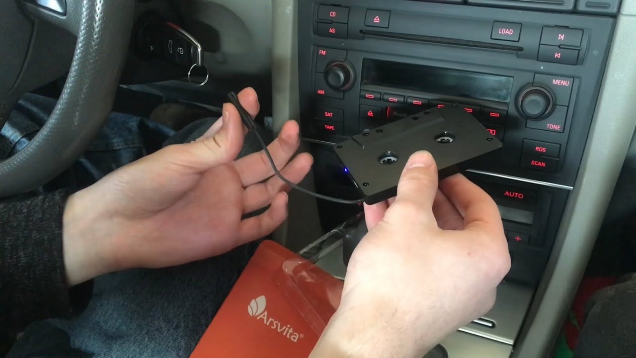 REVIEW) arsvita car audio “bluetooth” cassette receiver (aux adapter) 