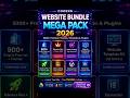🔥 WEBSITE BUNDLE MEGA PACK 2026 Get the Ultimate Collection of 5000+ Premium Website bundle