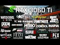 GeForce RTX 3060 Ti 8GB Test in 25 Games 1080p and 1440p (Ryzen 5 3600)