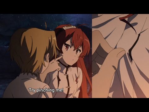 Rudeus Pinched Eris Nipple | Mushoku Tensei | Shot on iphone meme but it's anime #14