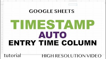 Google Sheets - Add Timestamp When Cell Changes - Apps Script