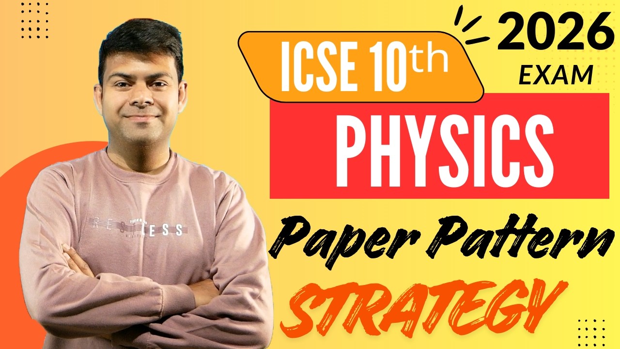 Physics - Strategy for ICSE 2026 Exam | MOST IMPORTANT Chapters #icse # ...
