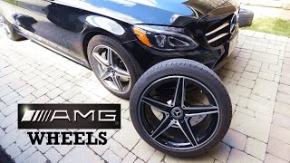 Changing Winter tires to All-season tires on 18 inch AMG Rims on Mercedes-Benz