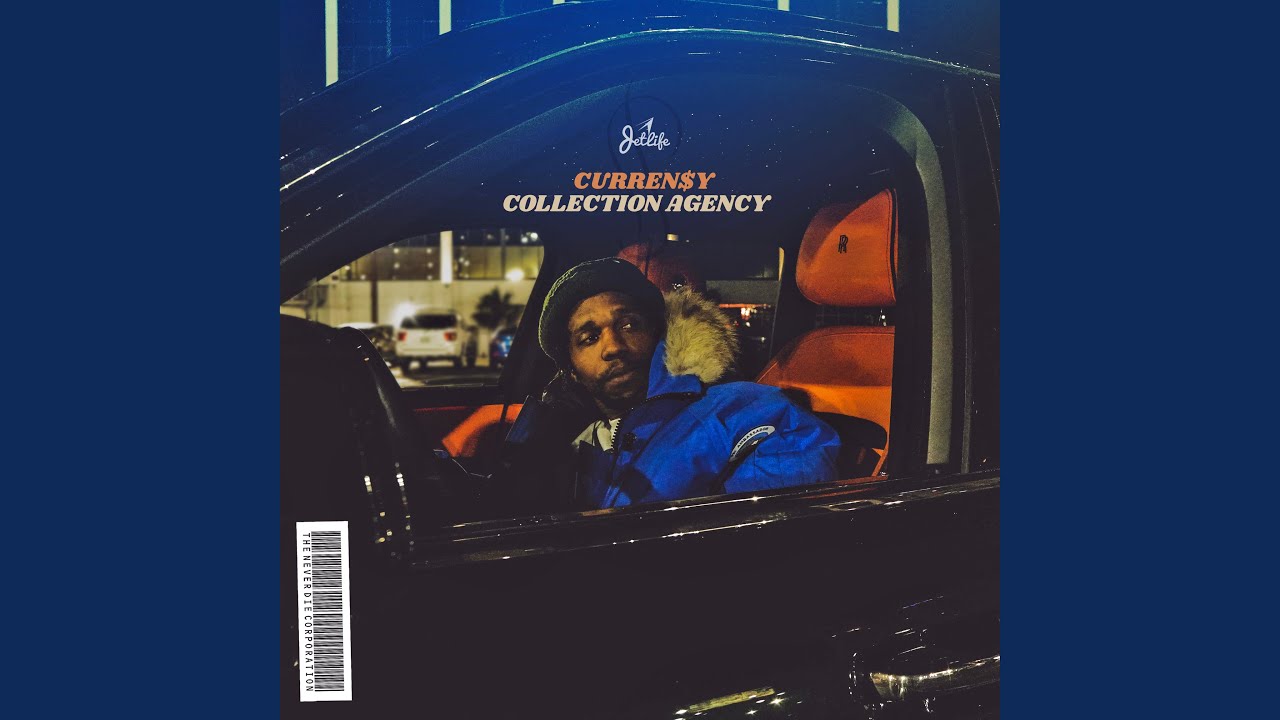 CURRENSY - COLLECTION AGENCY/ORANGE AND BLUE VINYL - LP - Ground Zero