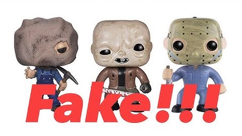 I purchased a FAKE Funko POP!! #202 Unmasked Jason Voorhees Ultra Rare!