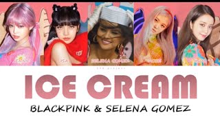 BLACKPINK - ICE CREAM ( Feat. Selena Gomez) lyrics [rom_eng_Indo]