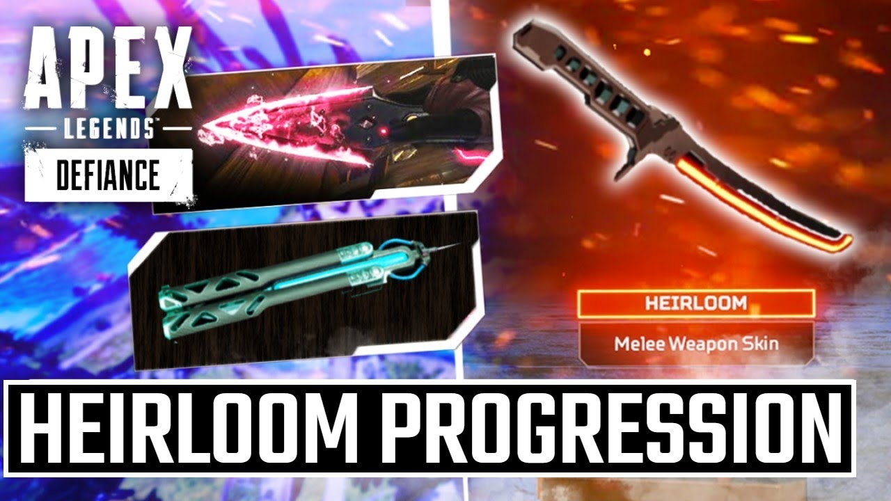 Apex Legend Progression Tracker For New Heirlooms YouTube