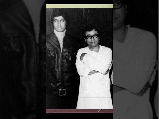 R.D. Burman tell story behind his playback singing for Amitabh bachchan class=