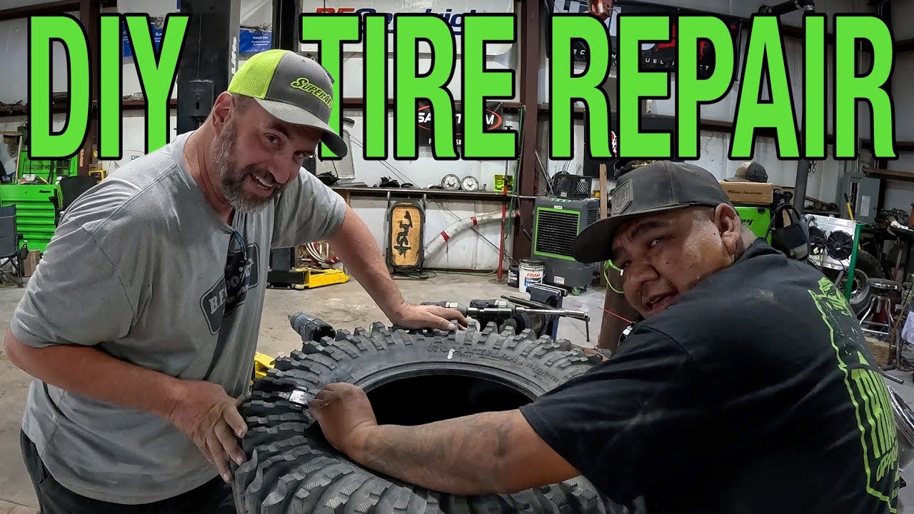 Tire Repair And Fixing The LJ