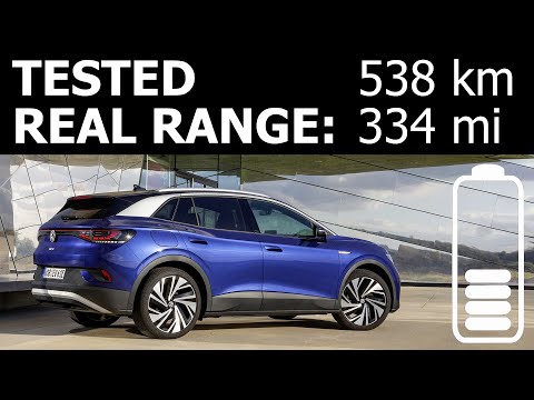 Volkswagen ID.4 Pro Performance 77 kWh Range: Real-Life Test. 14 kWh/100 km, 4.44 mpkWh