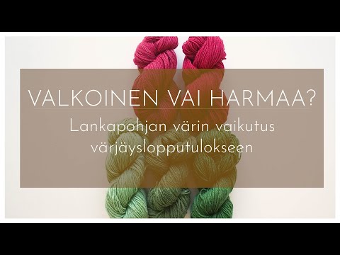 Video: Kuinka Väri Vaikuttaa Elämäämme