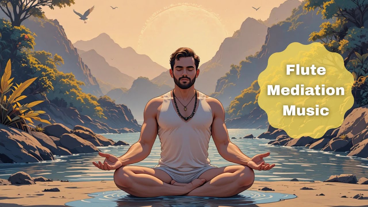 Soft Meditation Flute Music 🌿 Relaxing Bamboo Flute for Yoga & Spa ...